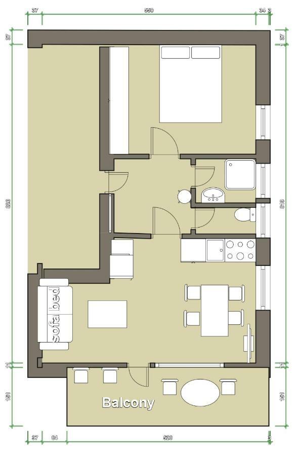Zell Am See Lake View Apartment Exteriör bild